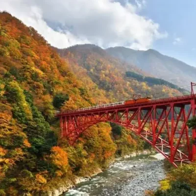Toyama, Nhật Bản｜Đường sắt hẻm núi Kurobe・Tàu du lịch｜Unazuki・Vé khứ hồi Nekomata