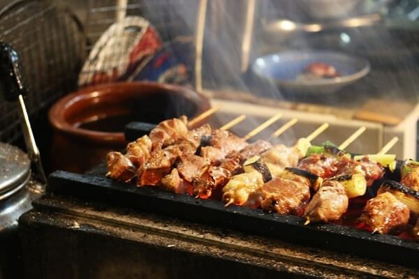 Thịt xiên nướng Yakitori | ẩm thực Hakodate