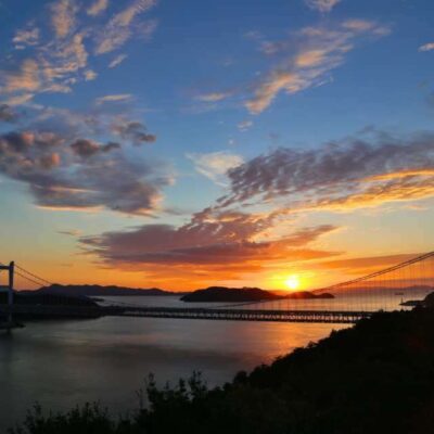 Okayama, Nhật Bản｜Vé xe buýt ngắm hoàng hôn núi Washu｜Ga JR Kojima